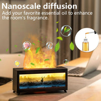 Flame Humidifier Aroma Diffuser